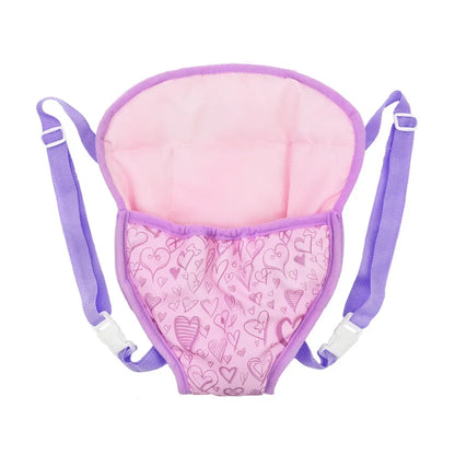 Doll Backpack for 43cm Dolls Mini Carry Bag Baby Born Suit Suitable 18 Inch Dolls American Girl&