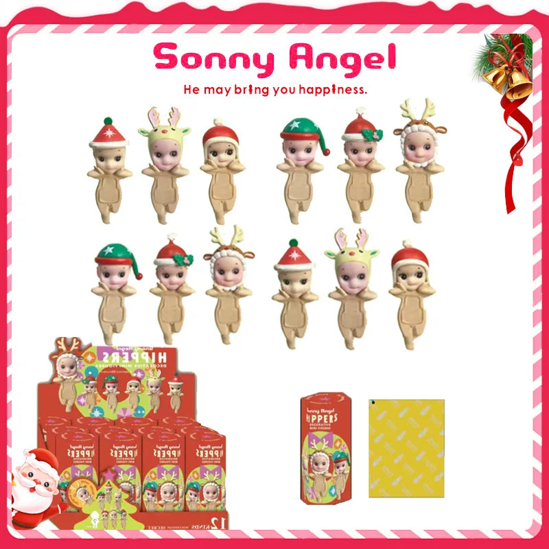 Sonny Angel Christmas Series Box Figurine Collection Model Toy For Children Christmas Gifts