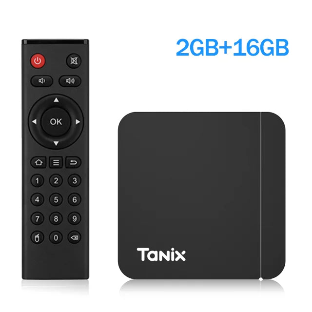 Tanix W2 Android 11 TV box Amlogic S905W2 2GB 16GB 2.4G/5G Dual Wifi BT Media player Set Top Box VS Tanix X4 Box