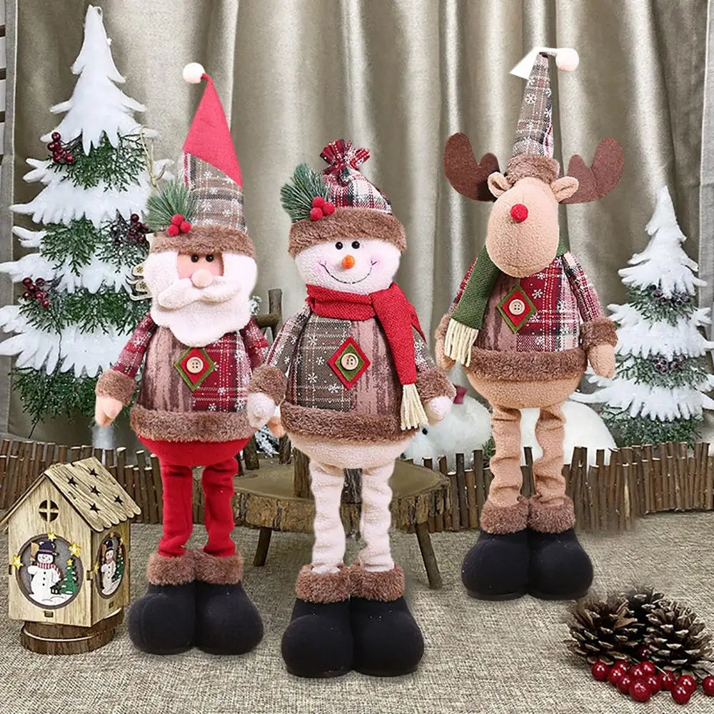 Telescopic Christmas Doll Merry Christmas Decorations For Home